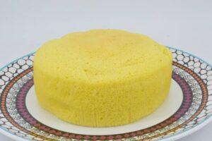 Pastel de queso japonés paso final