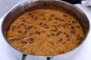 fideuá de cordero paso 6