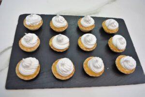 Pastel con crema inglesa paso 3