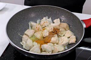 pollo al curry paso 3