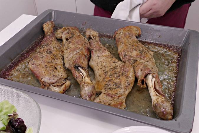 Paletillas de cordero al horno paso 6