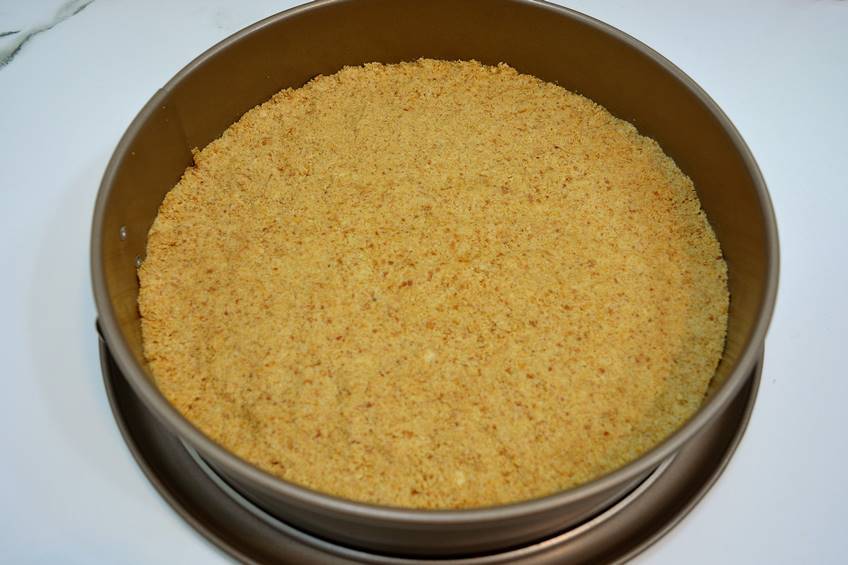 Tarta de queso mascarpone al horno paso 3