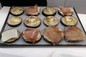 Sándwich de berenjena rebozado paso 3