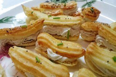 canapé de anchoas muy rico