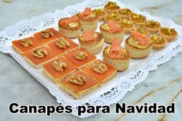 Prepara hasta 3 canapes para navidad