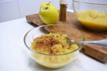compota de manzana