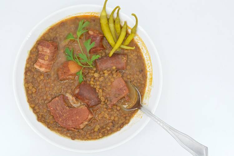 lentejas a la riojana