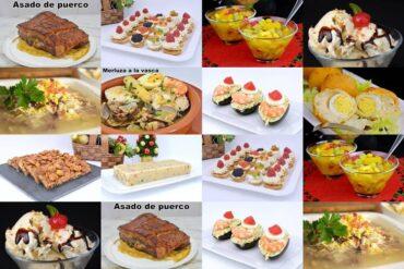 Menú completo para navidad