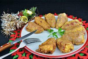 Pimientos rellenos de bacalao