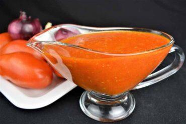 Salsa de tomate casera
