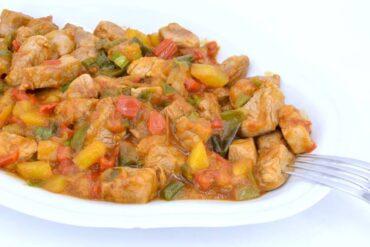 solomillo de cerdo con chile