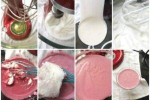 mousse de vino tinto paso 3