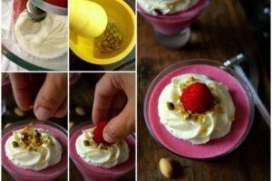 mousse de vino tinto paso 4