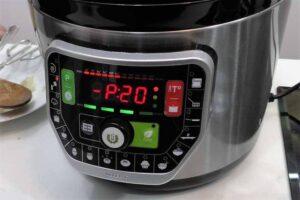cerramos la olla y hacemos el primer cocinado