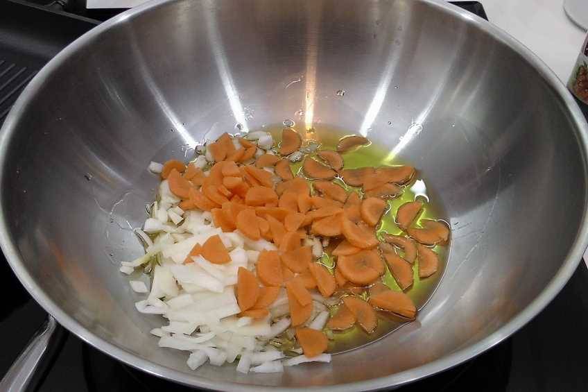 Solomillo con salsa teriyaki y verduras paso 3