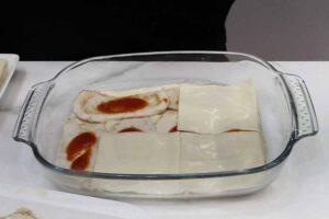 lasaña de pollo casera paso 2