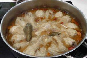 como hacer pollo en escabeche paso 4