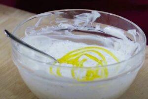 Burritos de carne con crema agria paso 1