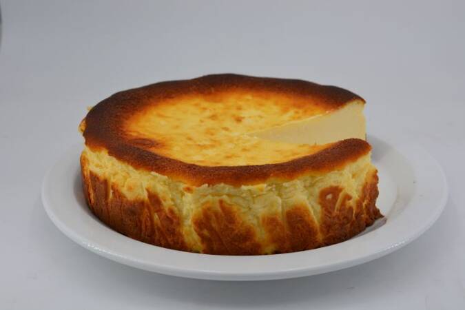 Tarta de ricotta o requesón paso final