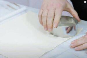 pasteles de crema y merengue paso 1