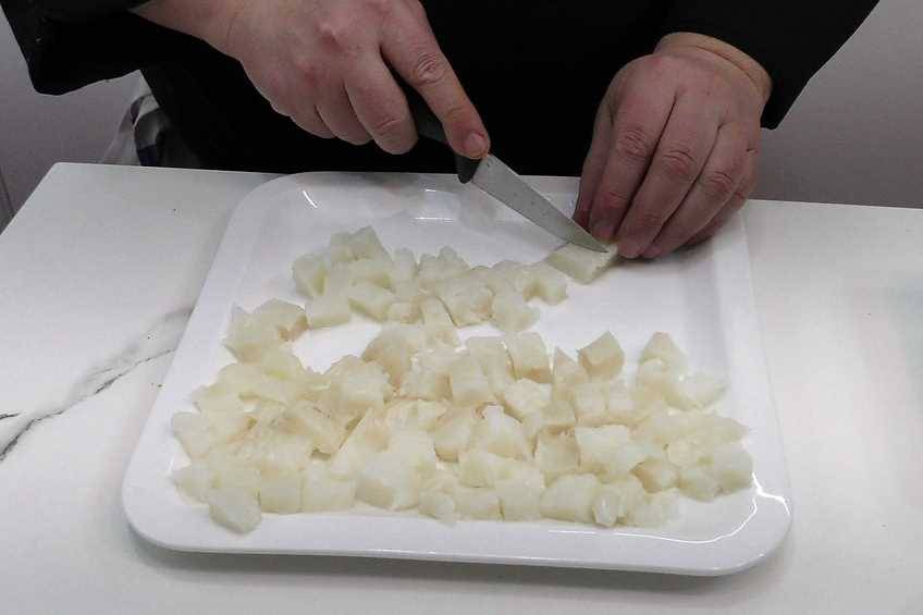 arroz con bacalao a la riojana paso 3