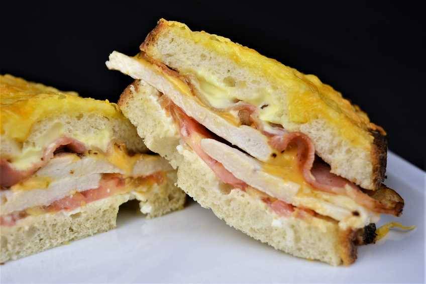 sandwich de pechugas con beicon paso 5