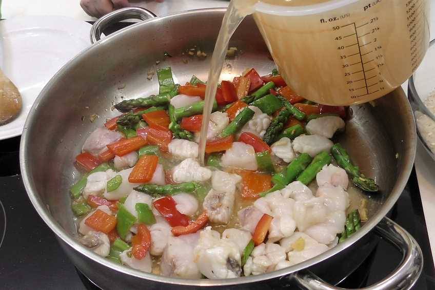 arroz caldoso con marisco paso 3