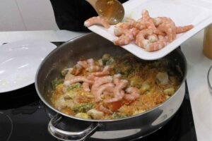 arroz caldoso con marisco paso 4