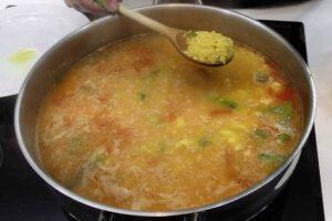 arroz caldoso con marisco paso 5