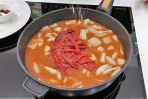 sepia con langostinos paso 2