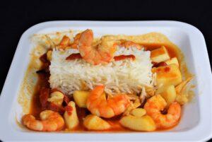 sepia con langostinos paso 4