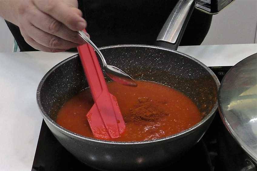 mejillones con tomate picante paso 1