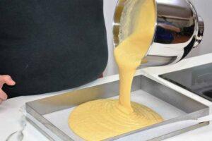 bizcocho para cumpleaños paso 1