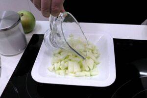 ensalada Waldorf paso 1