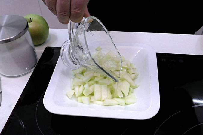 ensalada Waldorf paso 1