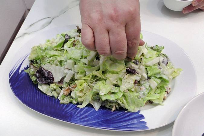 ensalada Waldorf paso 4