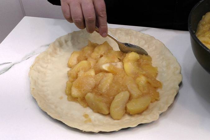 empanada de manzana paso 5