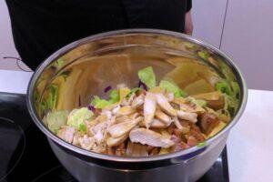 ensalada hawaiana paso 2