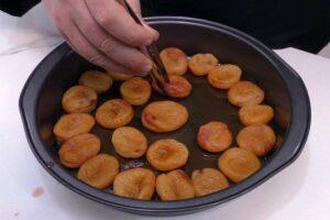 pastel de orejones paso 2