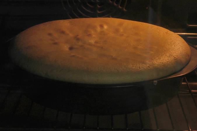 pastel de orejones paso 5