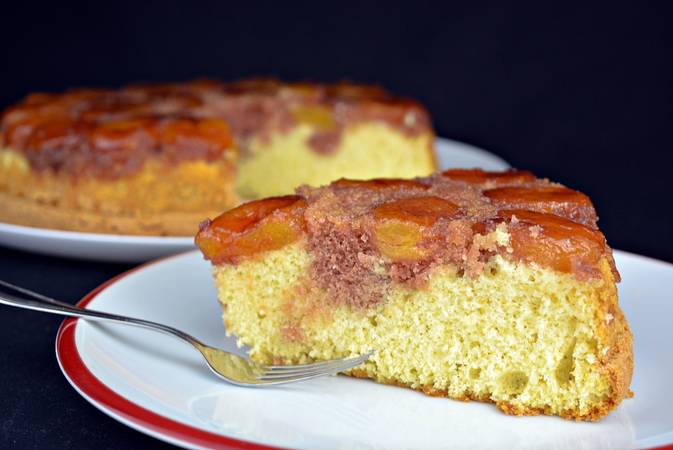 pastel de orejones paso final