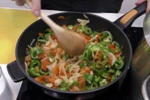 samfaina de verduras paso 2