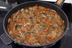 samfaina de verduras paso 5