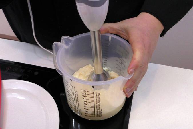 helado de arroz con leche paso 1