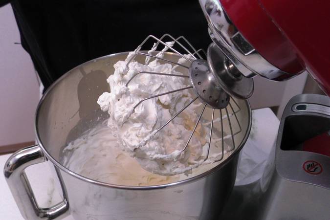 mousse de arroz con leche paso 2