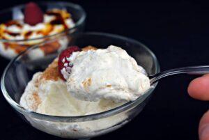 mousse de arroz con leche paso 6