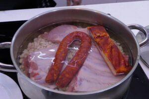 alubias blancas a la riojana paso 1