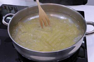 lasaña de jamón y queso paso 1