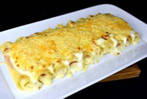 lasaña de jamón y queso paso 7