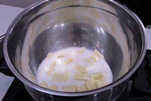 mousse de fresas paso 5